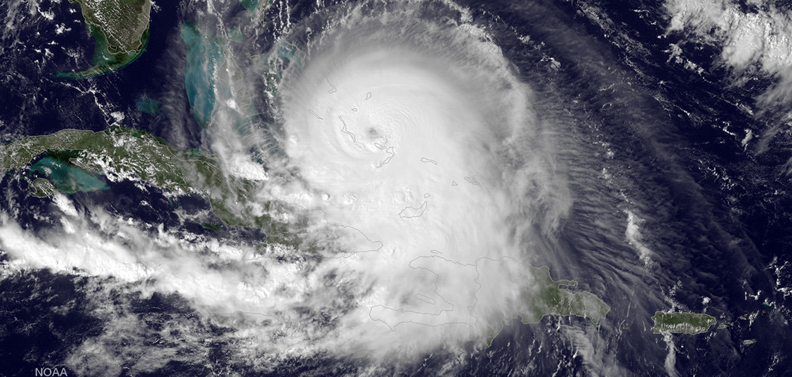 Hurricane weather