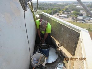 commercial roofing anderson tower
