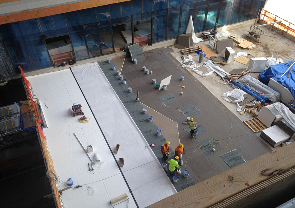commercial roofing bickell
