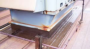 commercial roofing curb repair