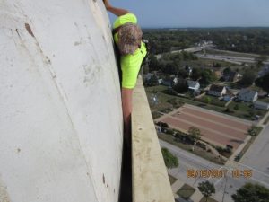 Anderson water tower commercial roofing