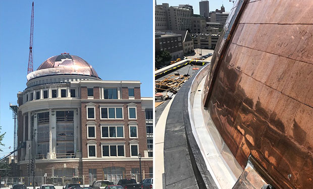 FJA Tecta America Copper dome