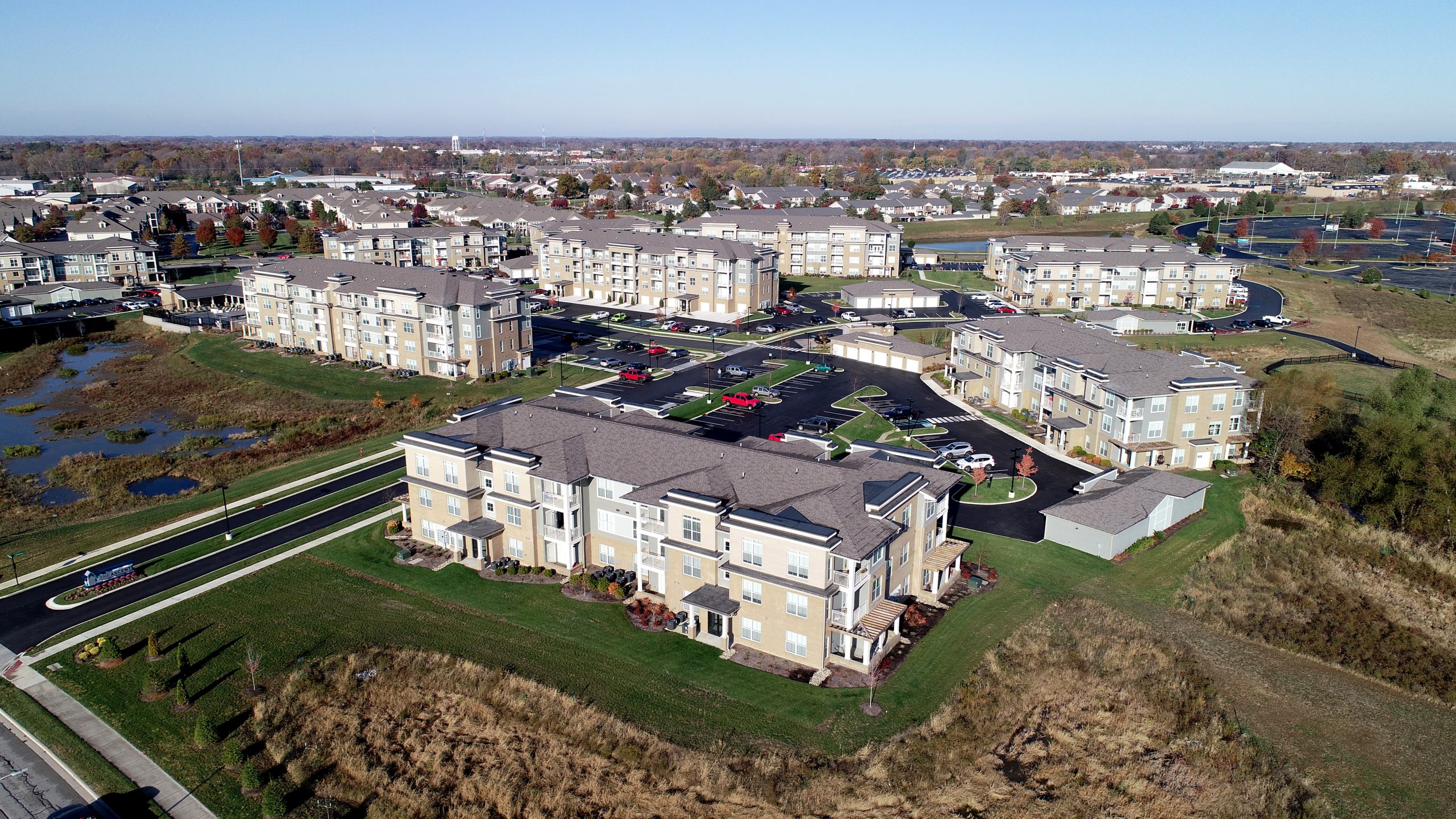 ascent commercial roofing project by ce reeve roofing in indianapolis, in