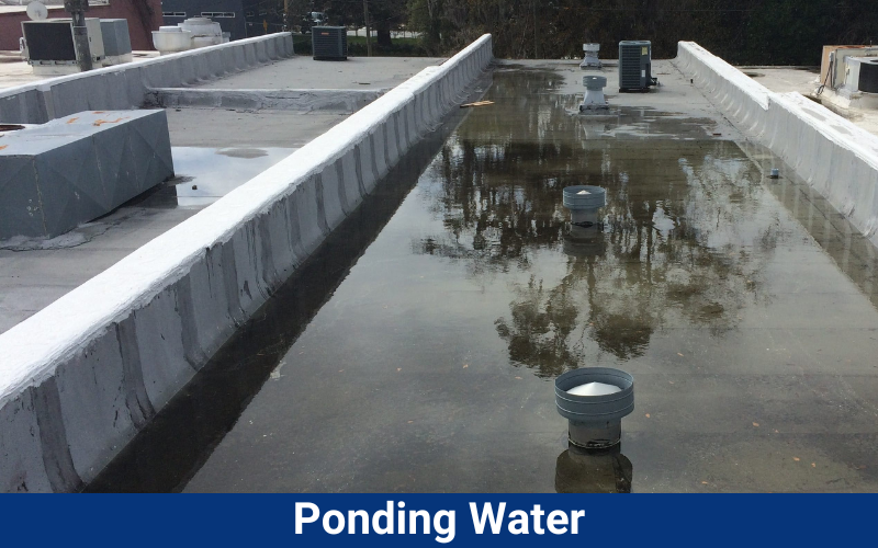 Ponding Water