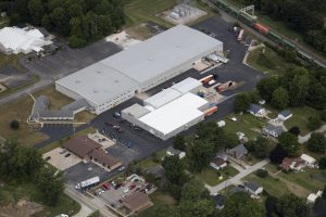 Commercial roofing project for KTM Whirlpool by JB Roofing in the Columbus area