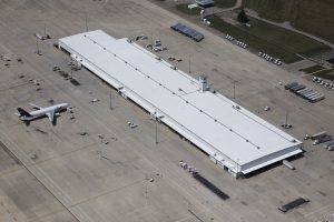 JB Roofing commercial roofing project for FedEx