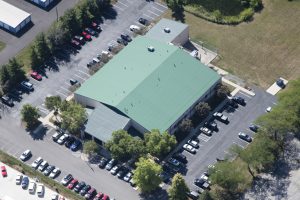 Commercial roof work completed for TLB by JB Roofing in Central Ohio